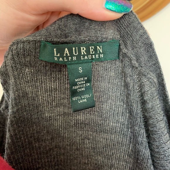 Last chance 100% wool long grey cardigan duster - Picture 6 of 6